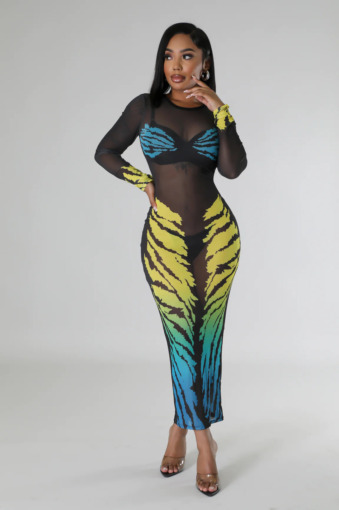 Tiger Stripes Dress