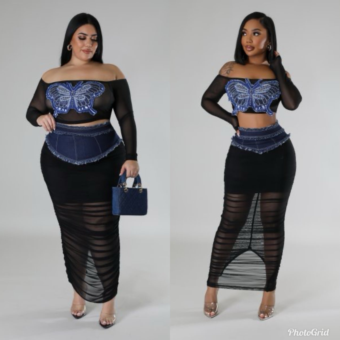 Butterfly Effect Skirt Set