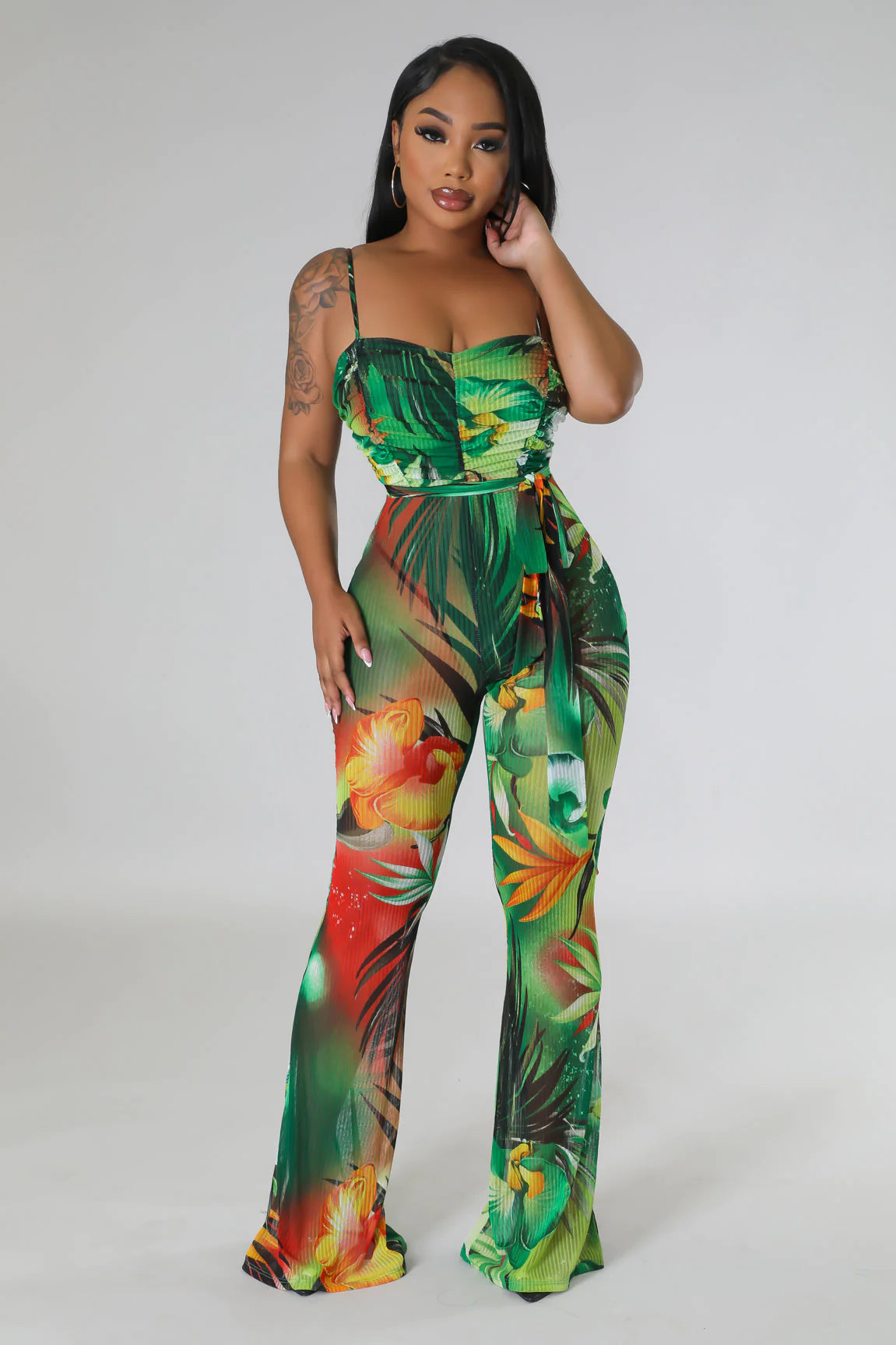 Tropical Lil' Baby Jumpsuit